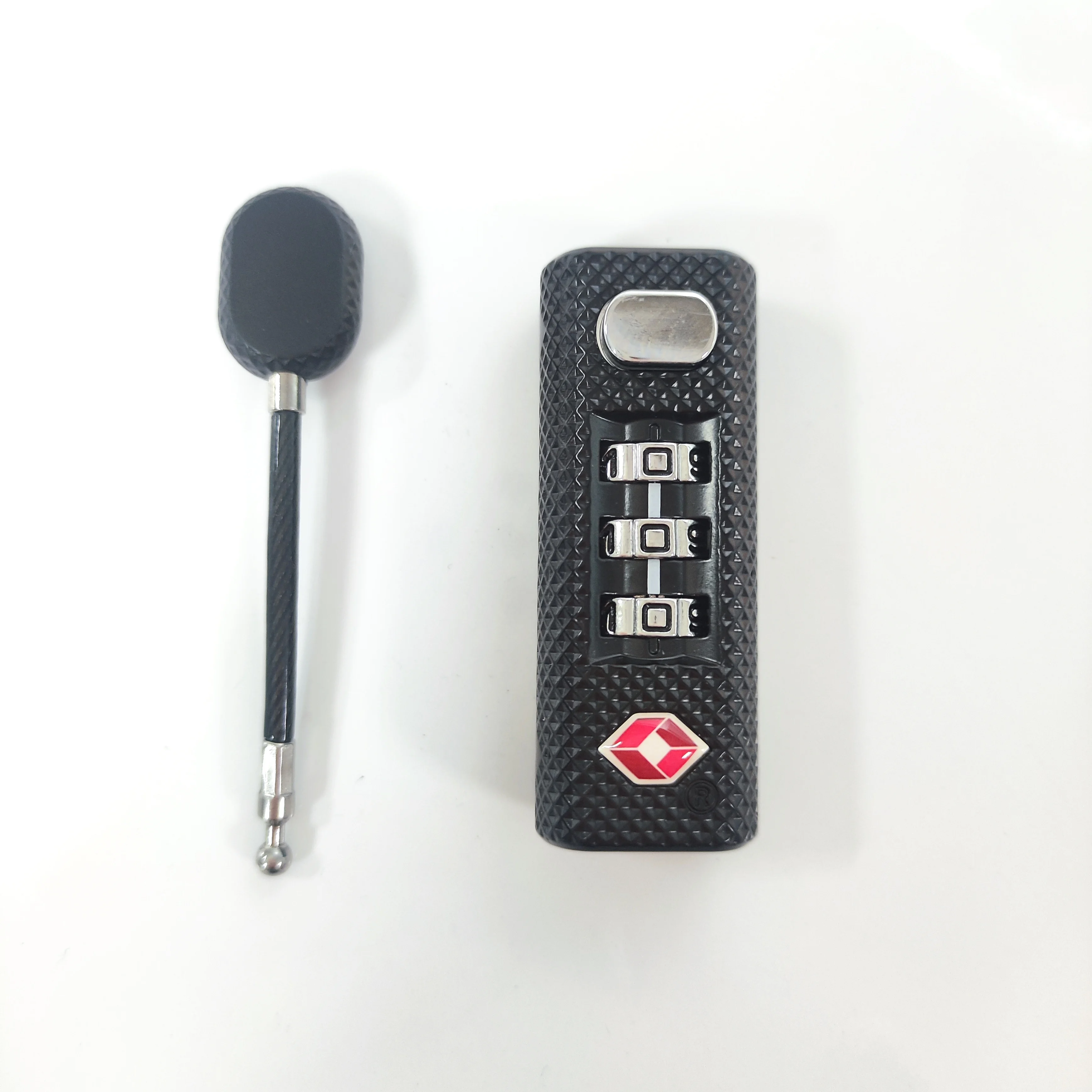 Zinc Alloy Keyless Resettable 3-Digit Combination TSA Luggage Lock