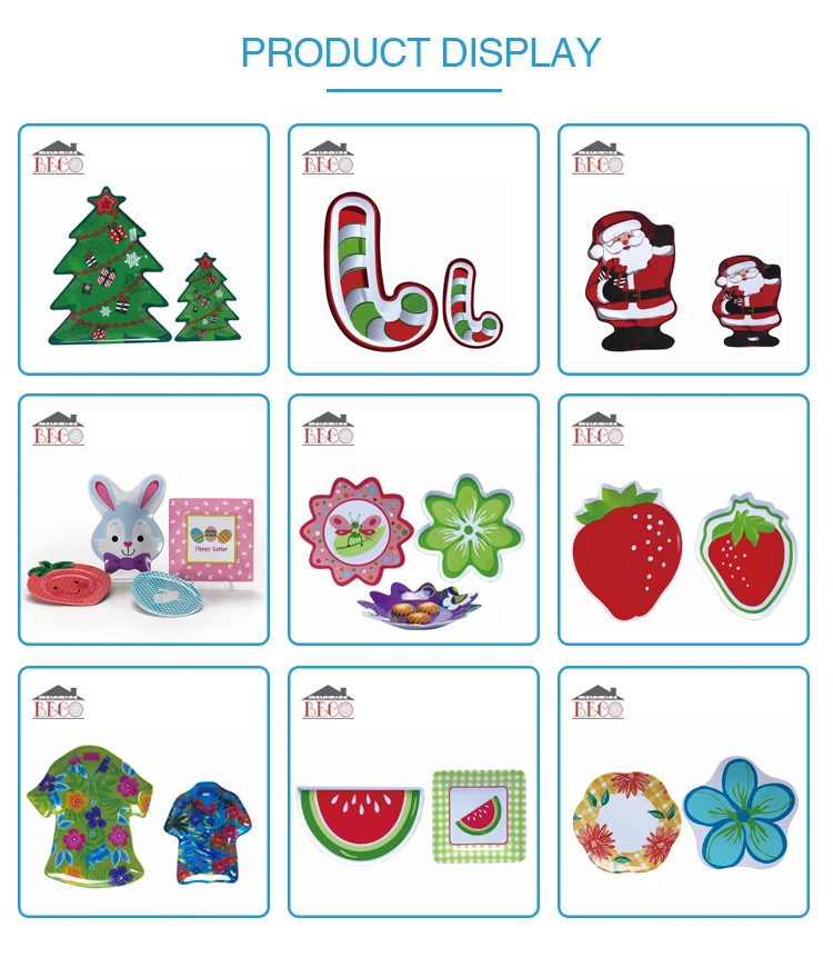 popular sale white melamine cake stand with spots