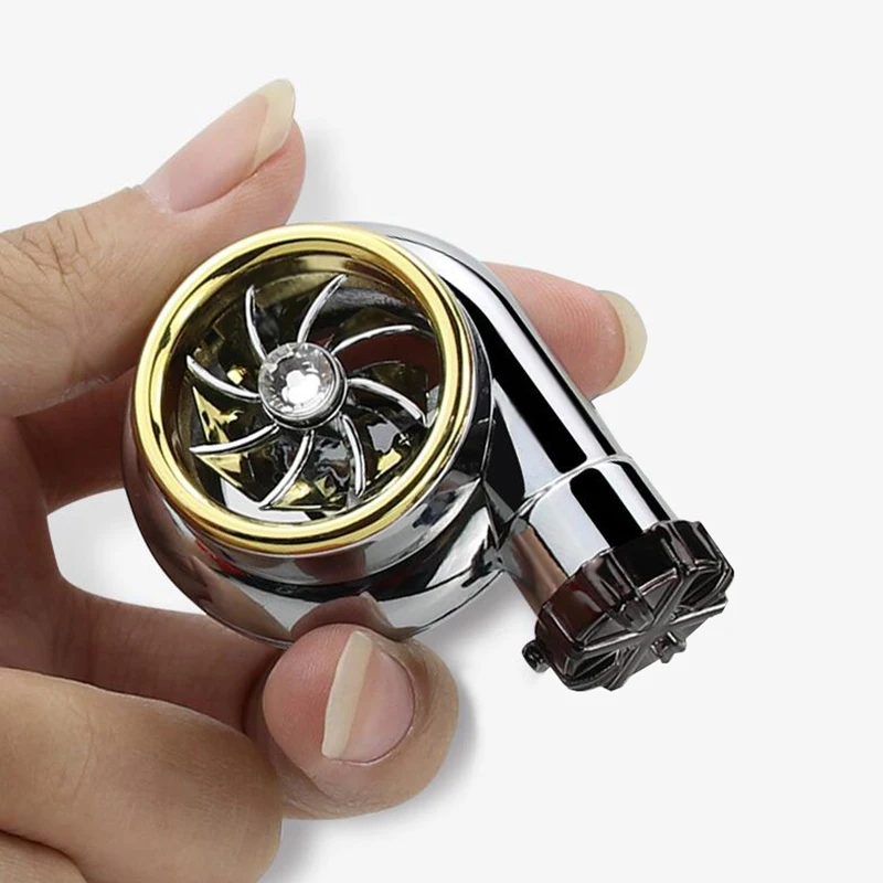 Car Air Freshener Turbo  Conditioning air outlet air freshener rotating design car perfume solid aromatherapy ornaments