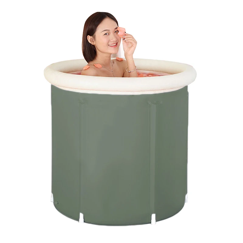 Wholesale PVC Folding Bath Tub For Adults Inflatable Bathtub