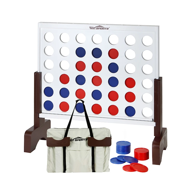 Factory offer custom made Acrylic connect 4 game set for online store Custom Heart Toy Acrylic Lucite Connect 4 in a row Game