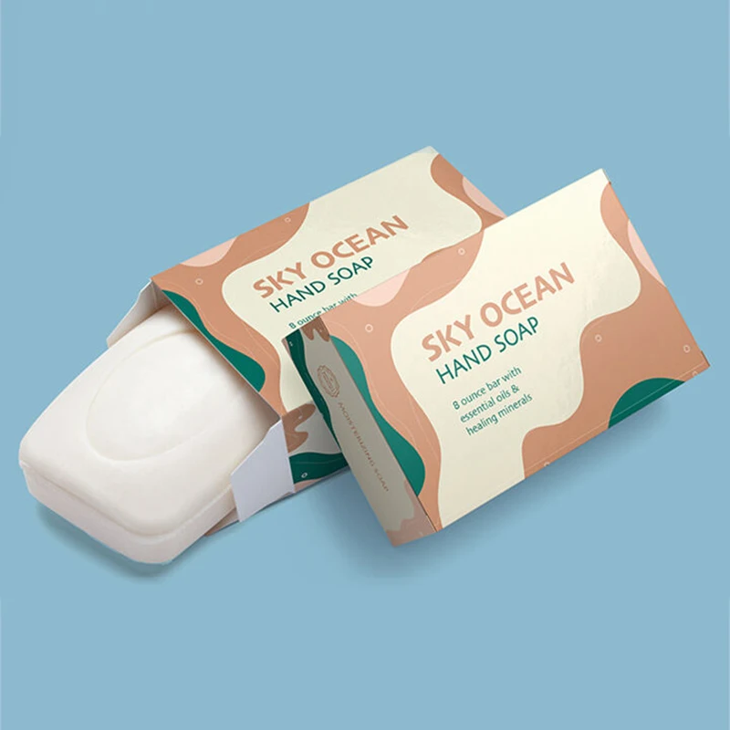 Изготовленная на заказ роскошная коробка мыла упаковывая с окном