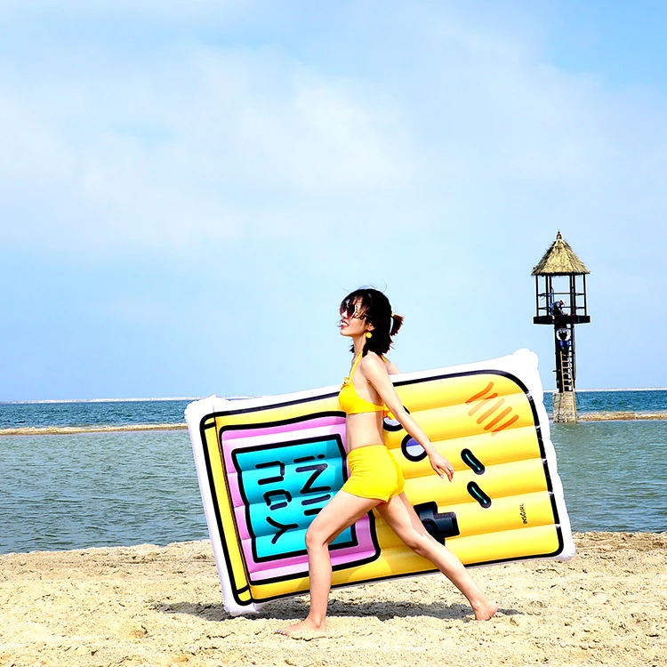 China Design Wholesale Water Park Game Machine Beach Lake Pool Inflatable Pool Float