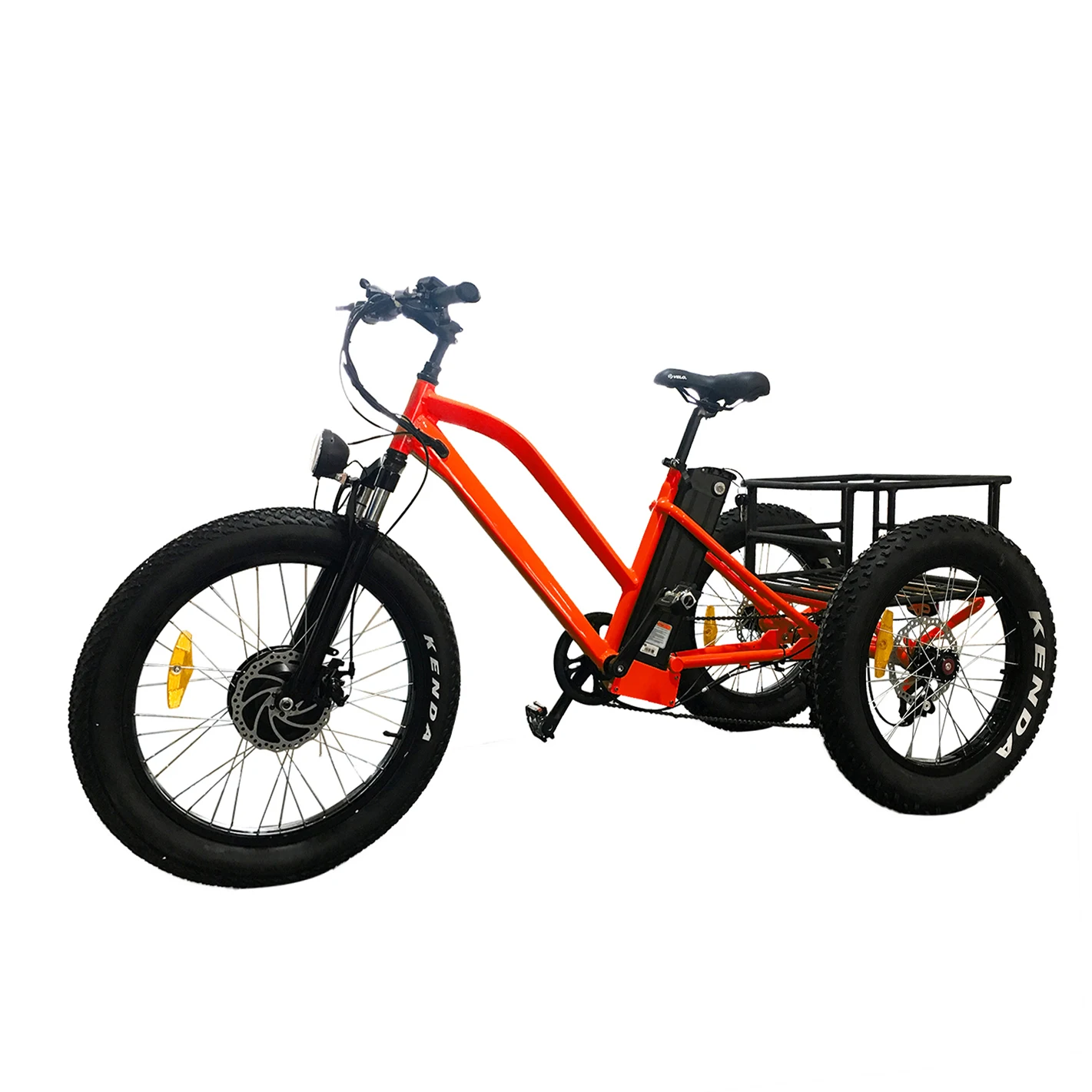 2022 Популярные 3 колеса мощный Электрический трехколесный велосипед для