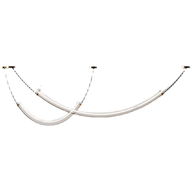 Nordic Chandelier Postmodern Personality New Creative Line Chandelier For Living Room Bedroom