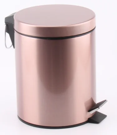 Custom Made Trash Cans Garbage Container Bin Indoor Decorative Waste Paper Bin with free sample