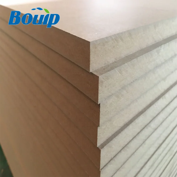 Foshan Factory 2.5mm/3mm/4mm/5mm 9mm 12mm 15mm 18mm 25mm Raw Mdf Board Wholesale Prices