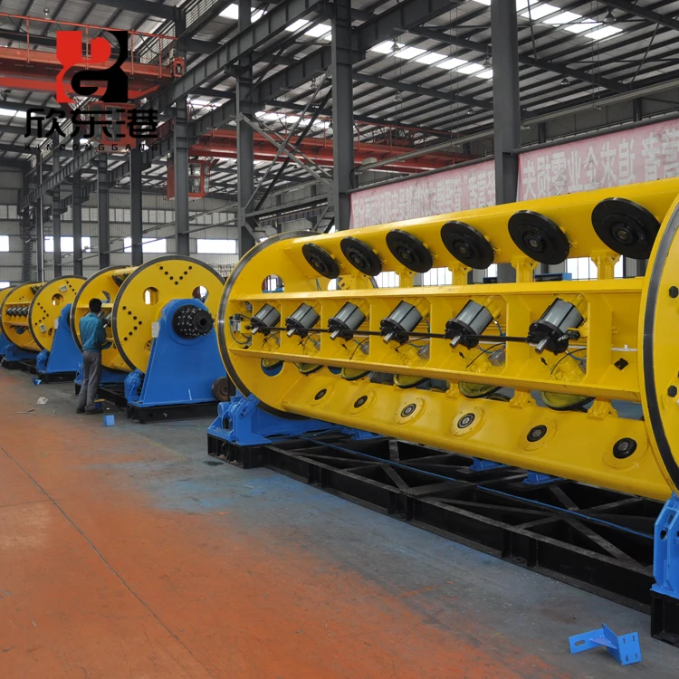 Superb quality Rigid Frame Stranding Machine For  electric cable stranding wire making