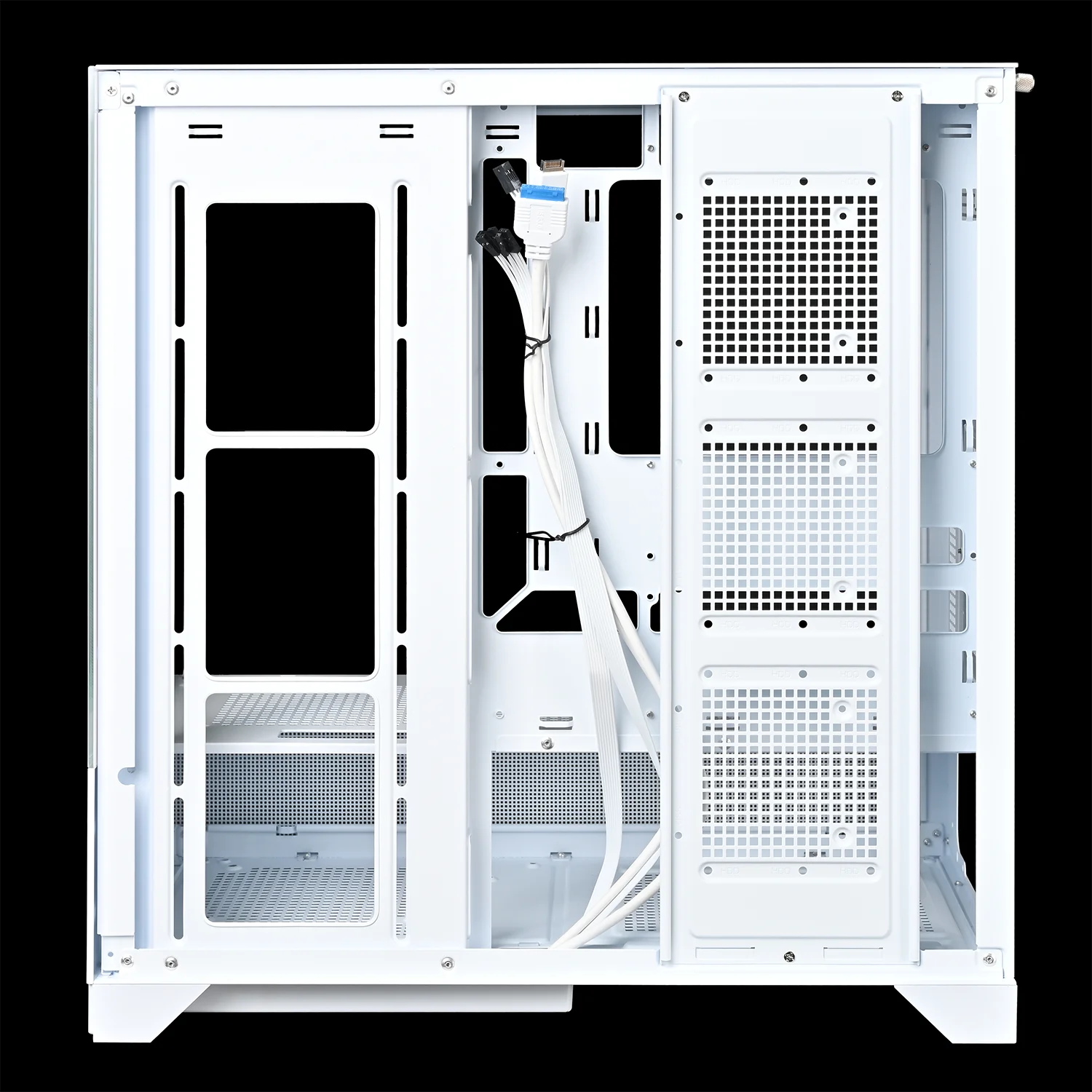 Factory Fashion Design Gaming Computer Cases 0.5mm SPCC Structure 245 Glass Version Pc Case MATX Gaming Case for PC with RGB Fan