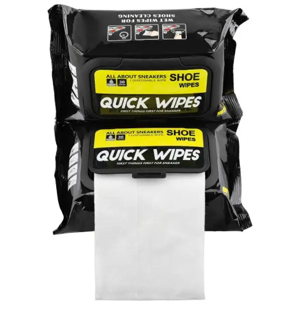 Wholesales Leather Products Diverse Shoes Caring Cleaning Stain Remover Wet Wipes