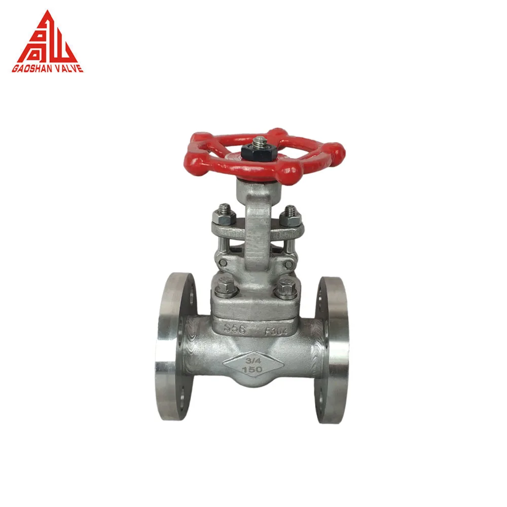 Gate Valve Forged Thread Butt Socket Welding Flange 1 Inch Class 800 Gate Valve