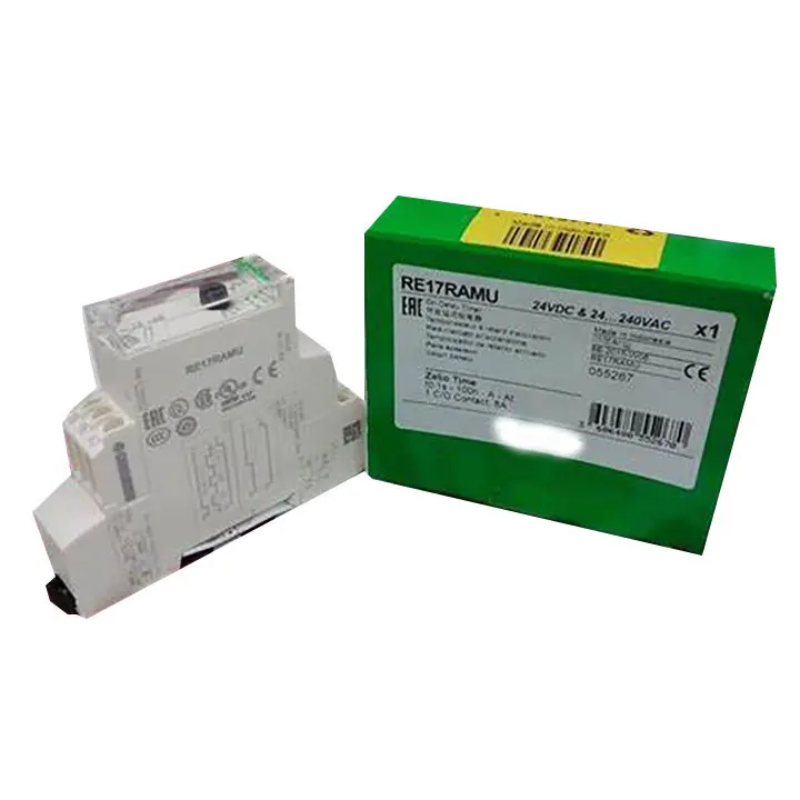Brand new original low price On-delay Timing Relay RE17RAMU 8A Electric Safety Timer Relay