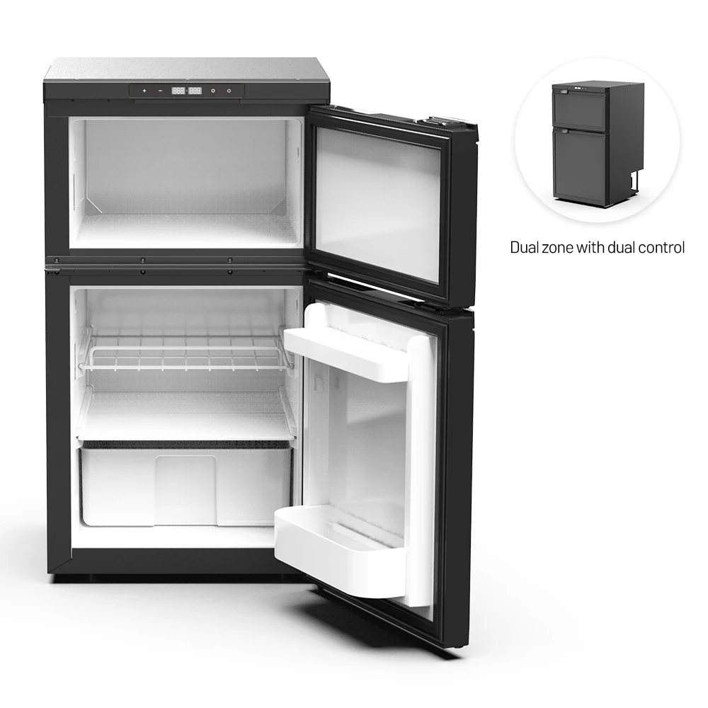 Alpicool DR80 Big Capacity Car Refrigerator 12V Dual Use Cooler Compressor Car Cooler Portable Camping Freezer