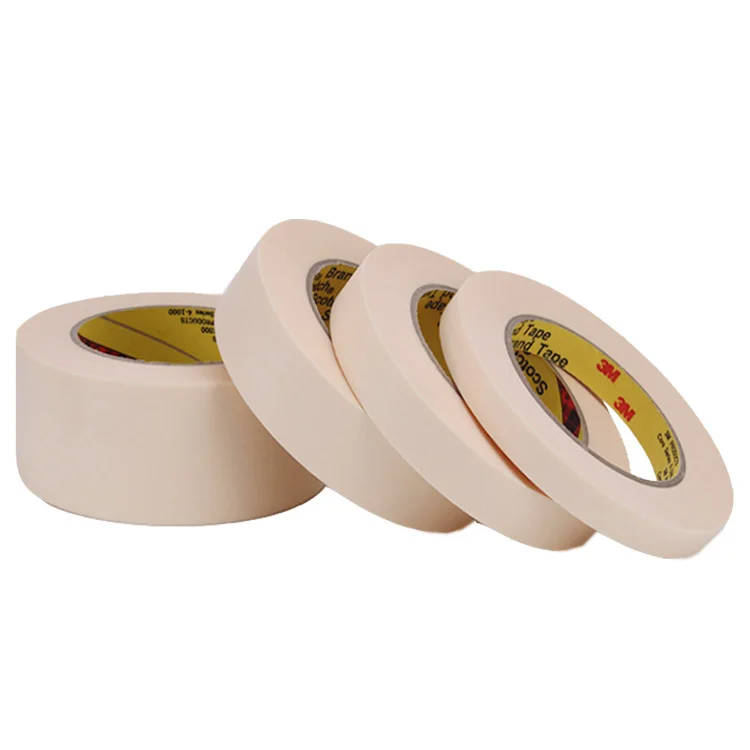3M 2142 Single Sided High Temperature Resistance Masking Tape for Paint Bake Operations 0.14mm