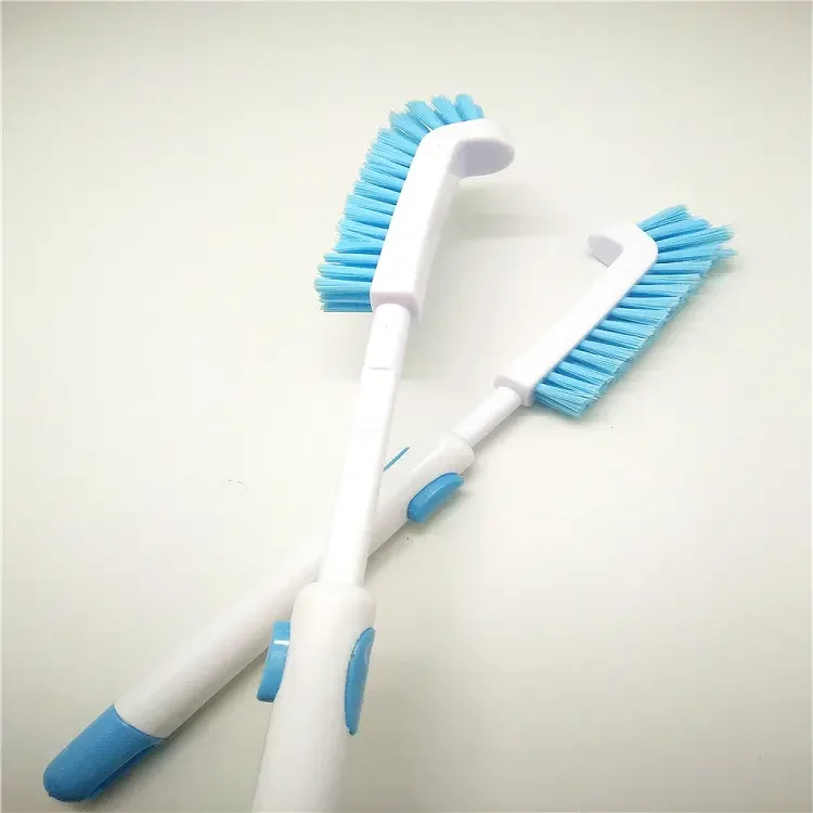 Eco-Friendly Plastic Bottle Cleaning Brush Wholesale Adjustable Telescopic Brush Long Handle Plastic Kitchen brush