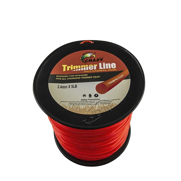 Heavy-Duty Professional Magnum 5-Pound Spool of .105-Inch-by-564-Feet Square String Trimmer Line