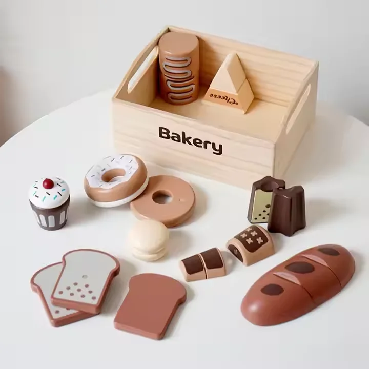 Новое поступление деревянная кухонная игрушка Монтессори для детей-малышей играющая роль в приготовлении пищи игры родитель-ребенок