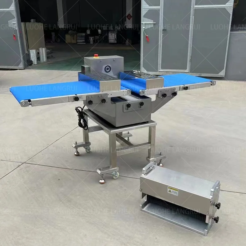 Chilled Pork Cutting Machine Beef Cutter Food Process Equipment Automatic Frozen Boneless Beef Steak Cutting Slice Machine