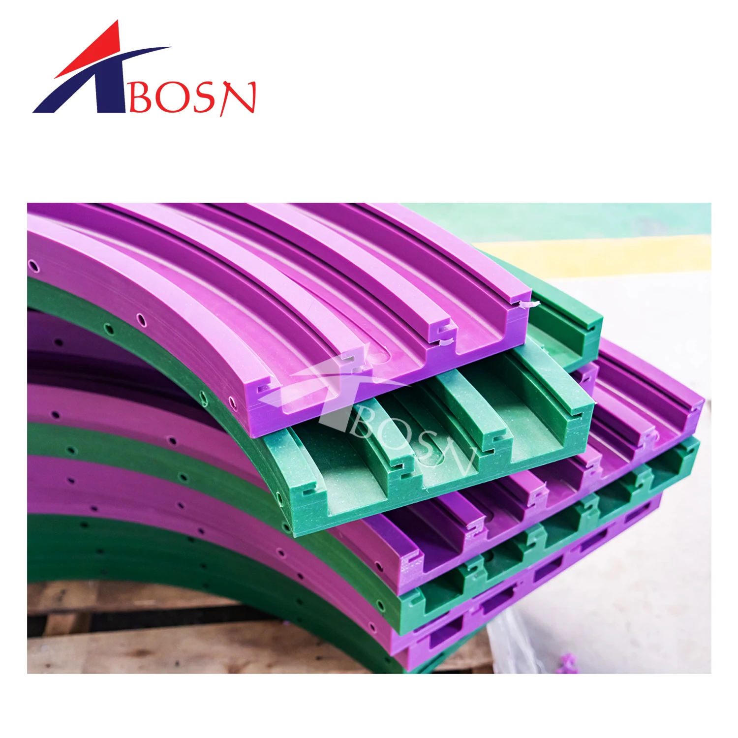 UHMWPE цепная направляющая оптовая цена заводской производитель конвейер для наполнения пива напитков HDPE