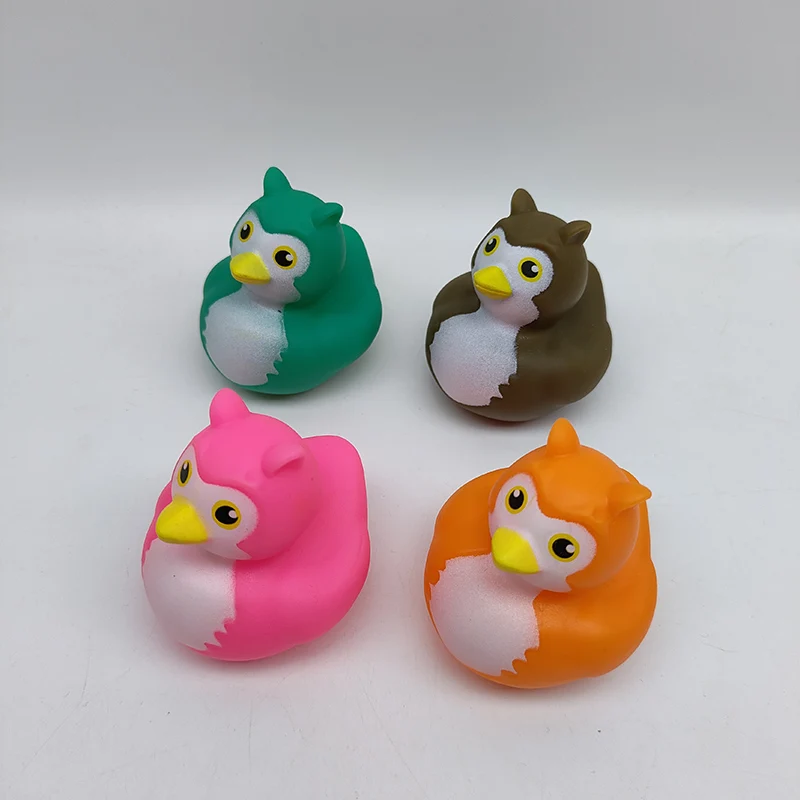 Hot Selling Cartoon Floating Toys Classroom Incentives Summer Beach Pool Activity Rubber Ducks For Kids Birthday Gifts