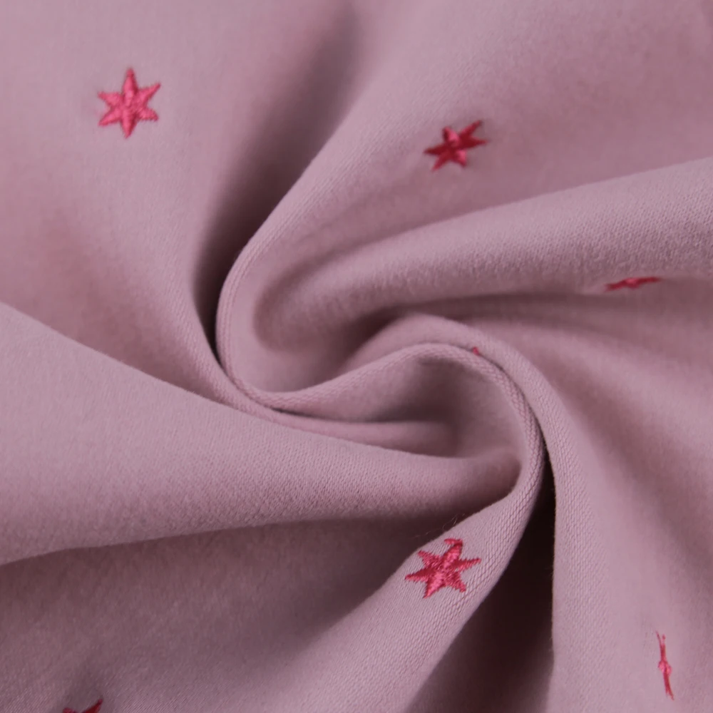 High Quality Modal  Star Twill Dobby Jacquard Fabric Comfortable Elasticity Absorb Water Satin Embroidery skirt suit trouser