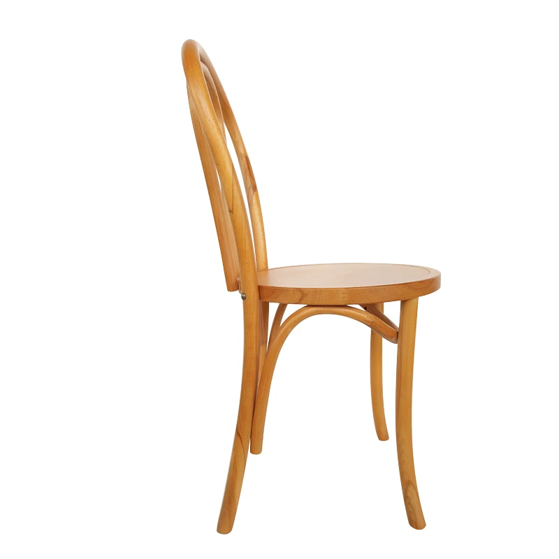 Европейский стул для кафе из твердой древесины банкнот обеденный Bentwood