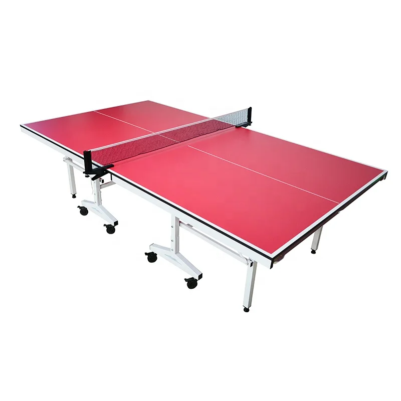 18mm MDF standard portability outdoor folding board table tennis