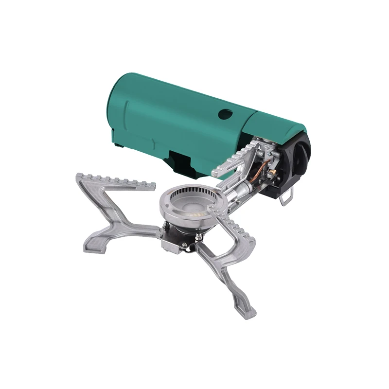 Brs Outdoor Picnic Mini Multi-Fuel Cooking Stove, Portable Folding Camping Gas Stove with Adjustable Flame CE