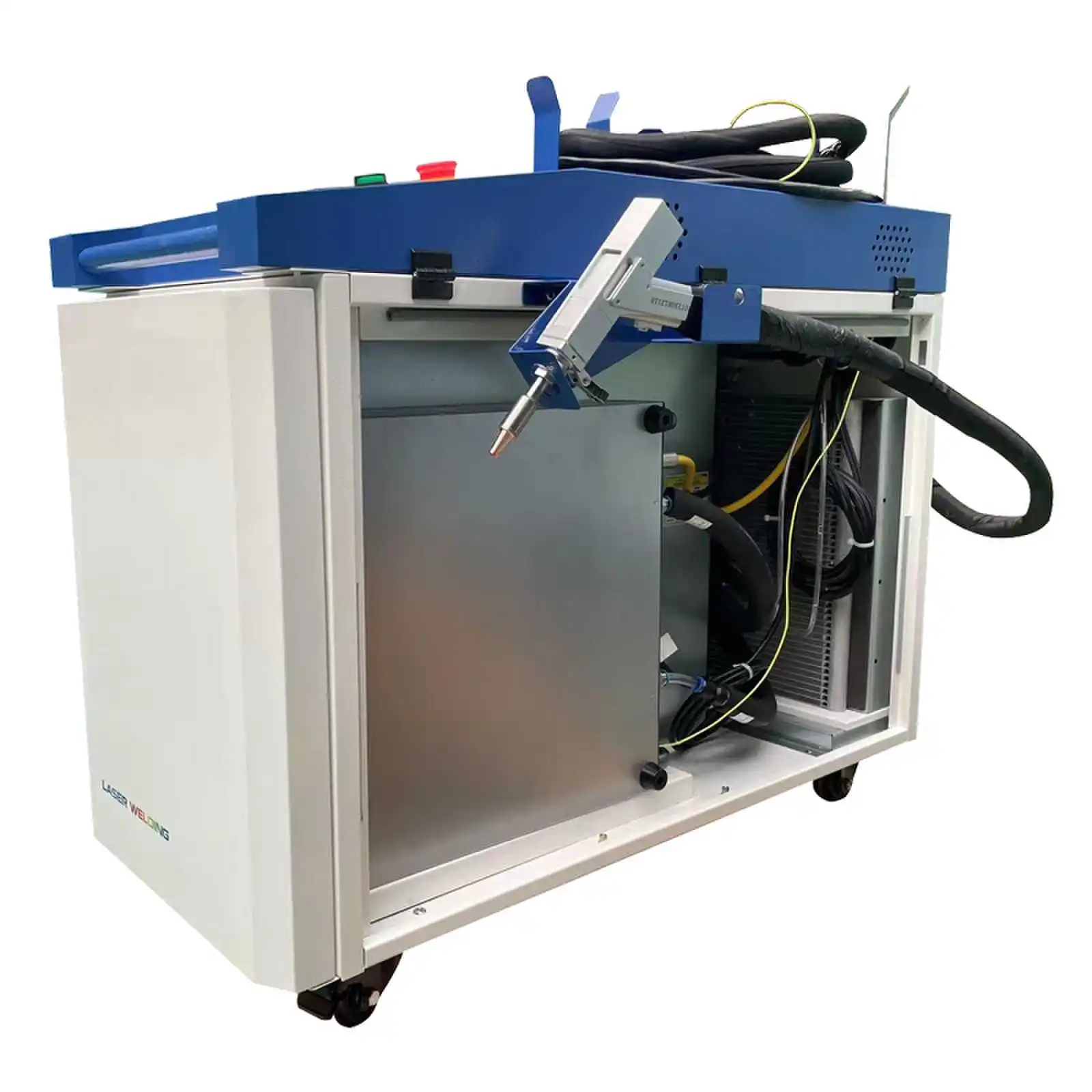 220V 50Hz Four In One Industrial-Grade Mobile Laser Welding Devices In Inventory