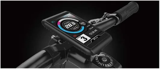 Customized Colorful LCD Display JCKJ-S2 For Ebike Use/DoodleBike