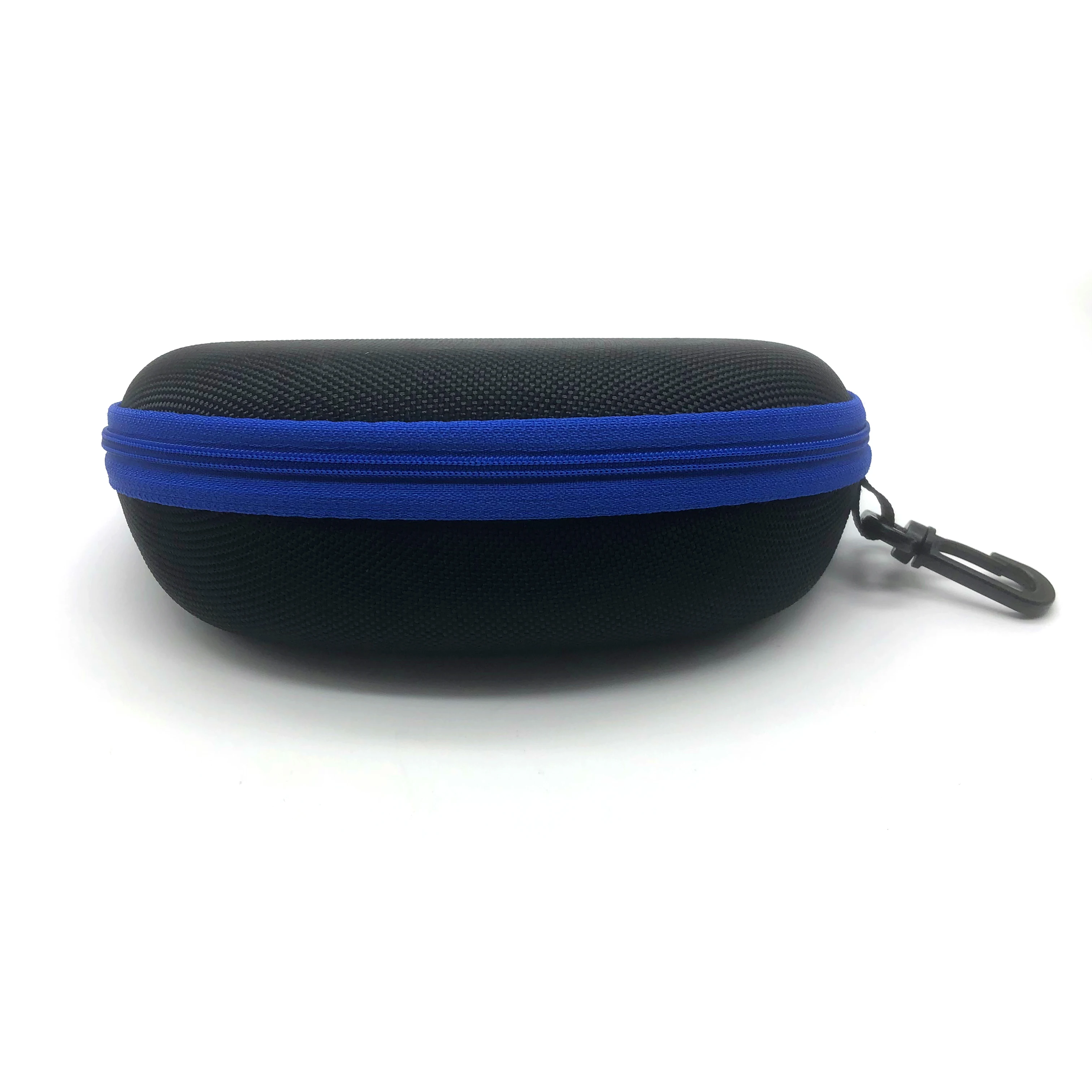 Customized EVA Sunglasses Case Portable Travel Zipper Eyeglasses Case With Hook