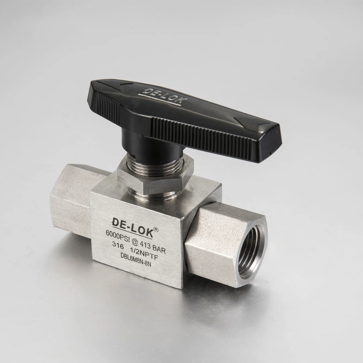 JAZZY DBL6 series three-piece high pressure ball valve instrument valve Swagelok   stainless steel  / ball valve
