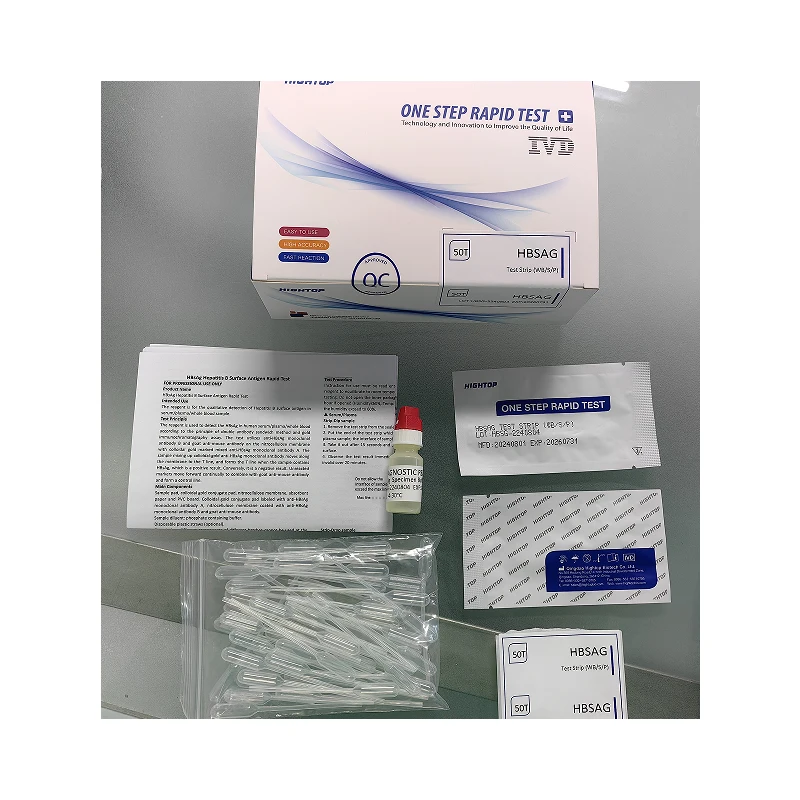 HIGHTOP HP CE H. Pylori Antigen Rapid Test Kits for Hospital Use Rapid Test Kit Cassette