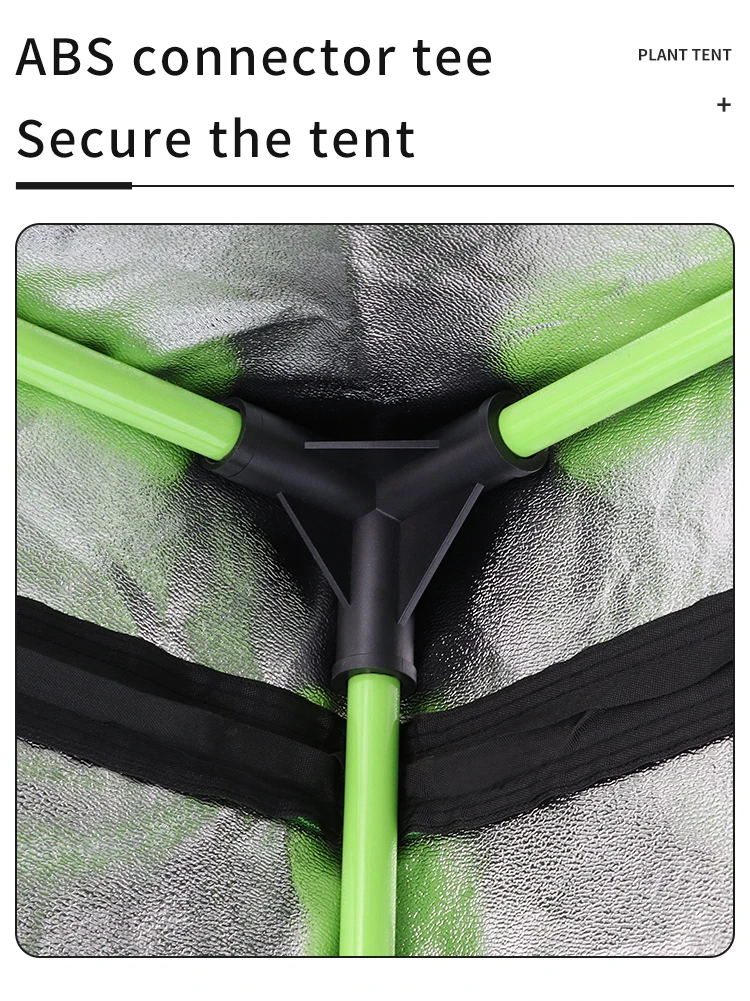 600d Plant Green Tent,Greenhouse Indoor Plant+ Frame Support For  Vegetable,Fruit,Hydroponic Cultivate