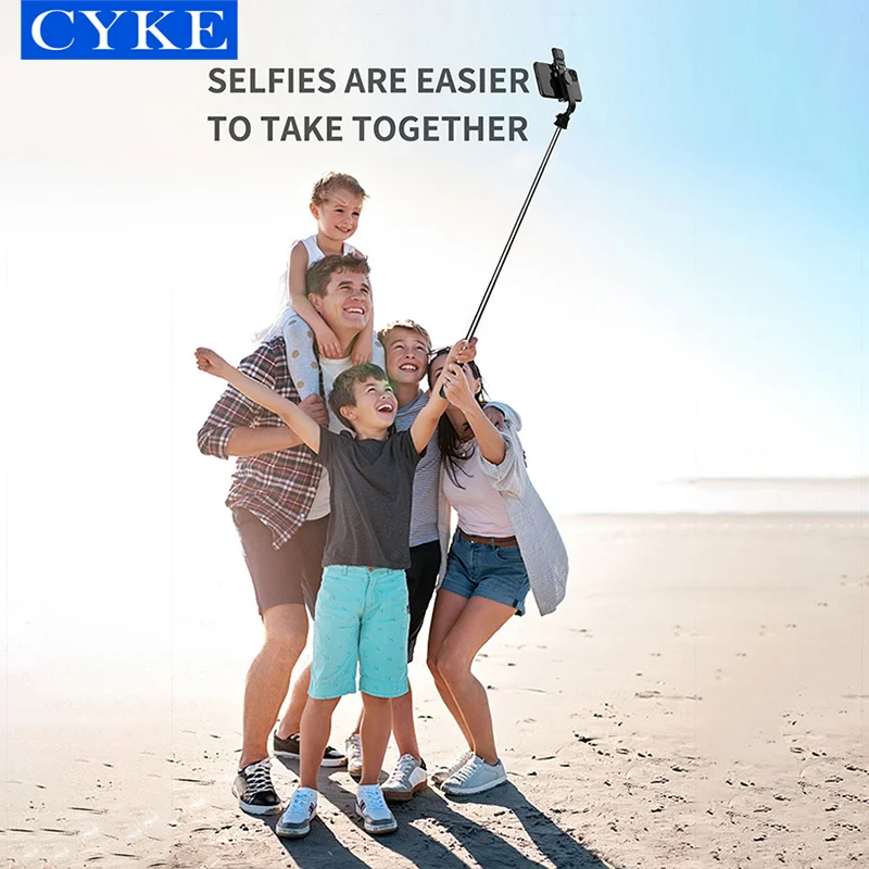  CYKE Гибкая селфи-Палка с Bluetooths Штатив 3 в 1 Мини 360 градусов Выдвижная селфи-палка-телескопическая