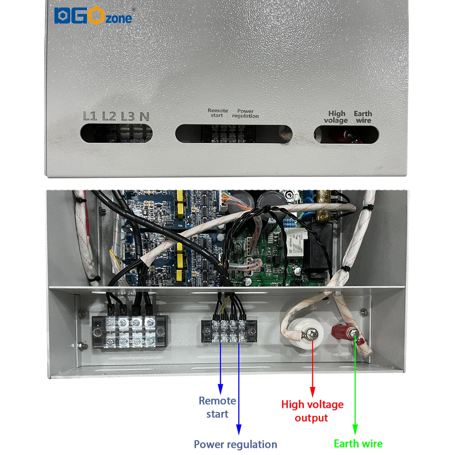 300g ozone generator large ozonator ceramic plate module integrated panel ozone generators