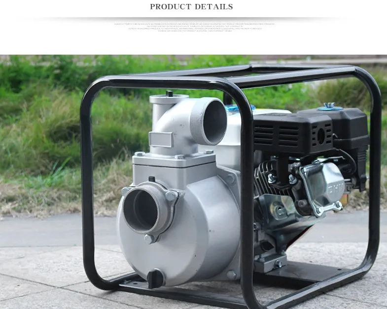 Agricultural Machinery Irrigation Machinery Multipurpose High Pressure Water Pump Gasoline Powered Agricultural Water Pump