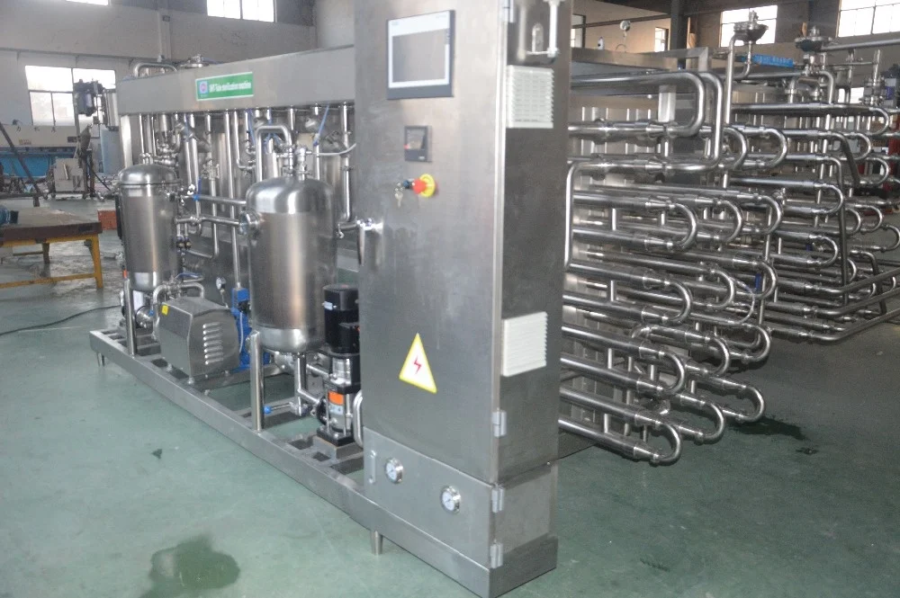 Factory price Tubular Juice UHT Sterilizer Machine Milk Pasteurizer