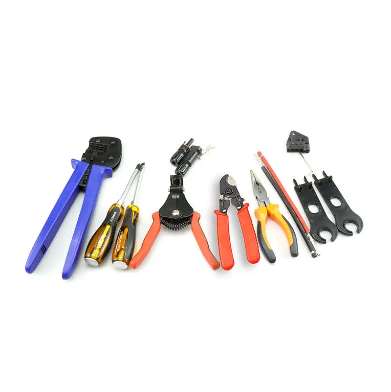 Brand New C4K-B Solar Pv Cable Crimping Tool Kits With Small Crimping Pliers For Solar PV System
