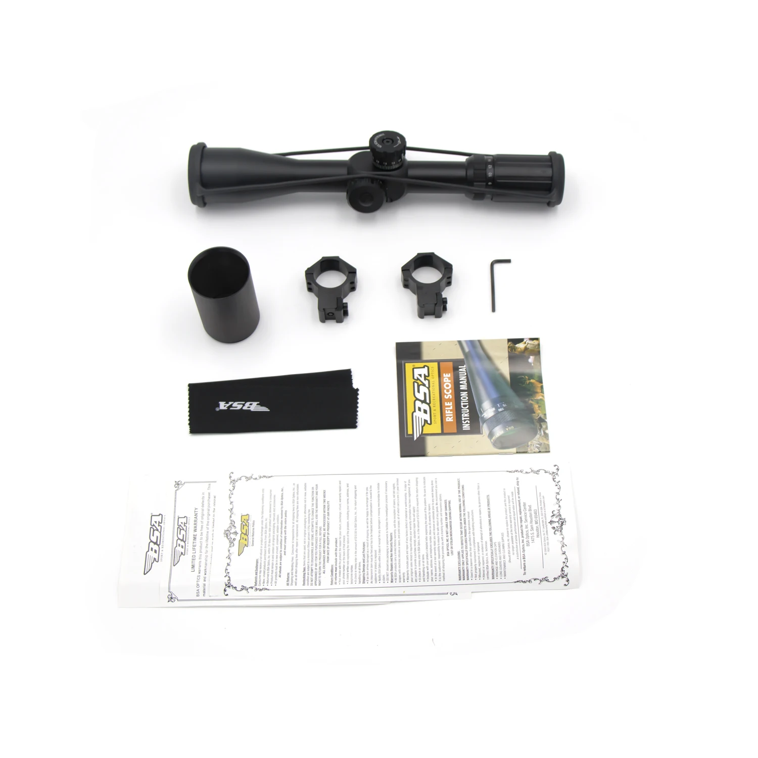 MAGORUI  OPTICS best scope FFP 4-14x44  SFIR Tactical hunting scope with Red Illumination Ultra Wide Scope