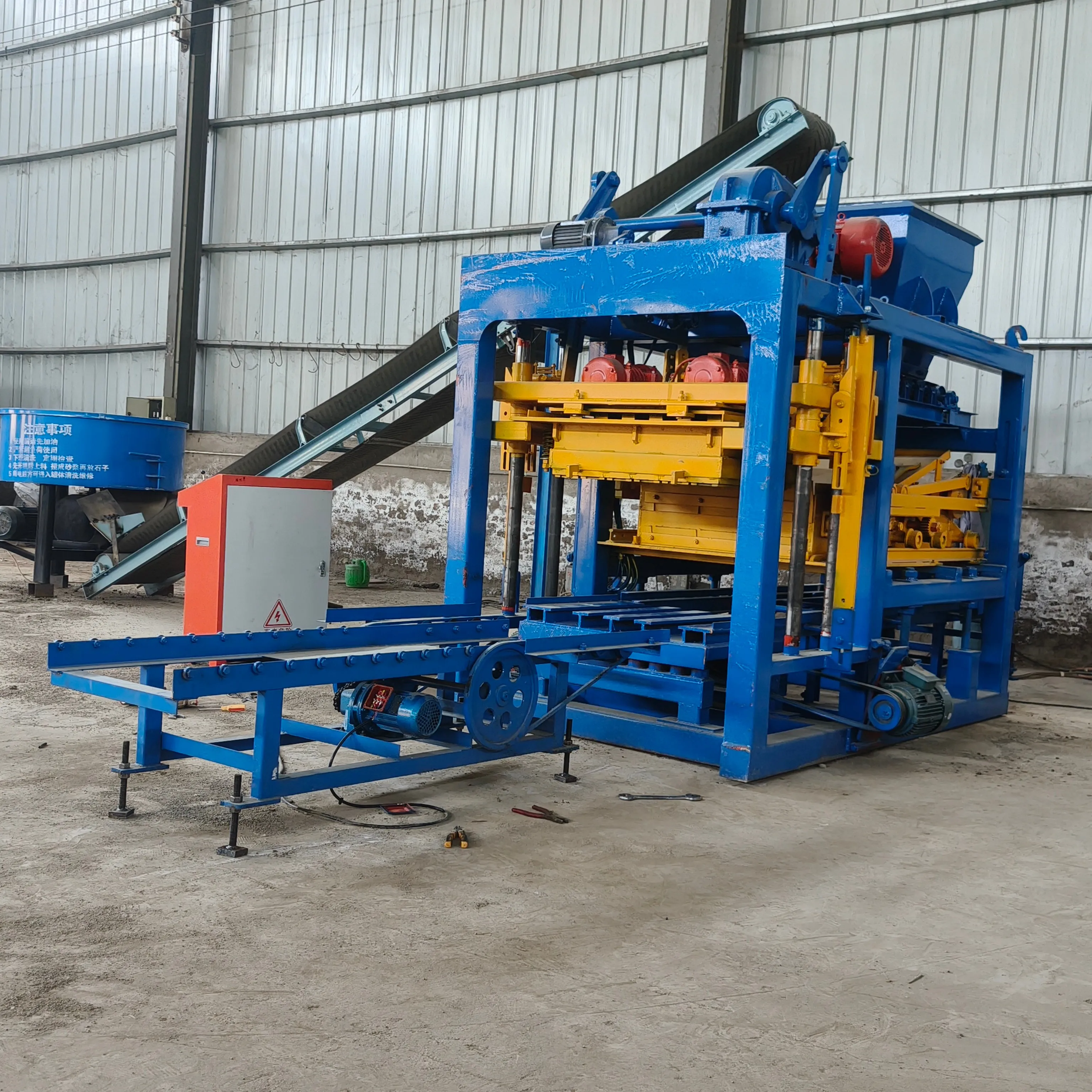 Diesel engine cylinder block and mobile fly ash brick making machine diesel block making machine automatic brick making machine