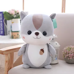 HWA Cartoon Animal Cute Doll Squirrel Girl Big Size Wholesale Minion Toy Animal Stuffed Plush Toys