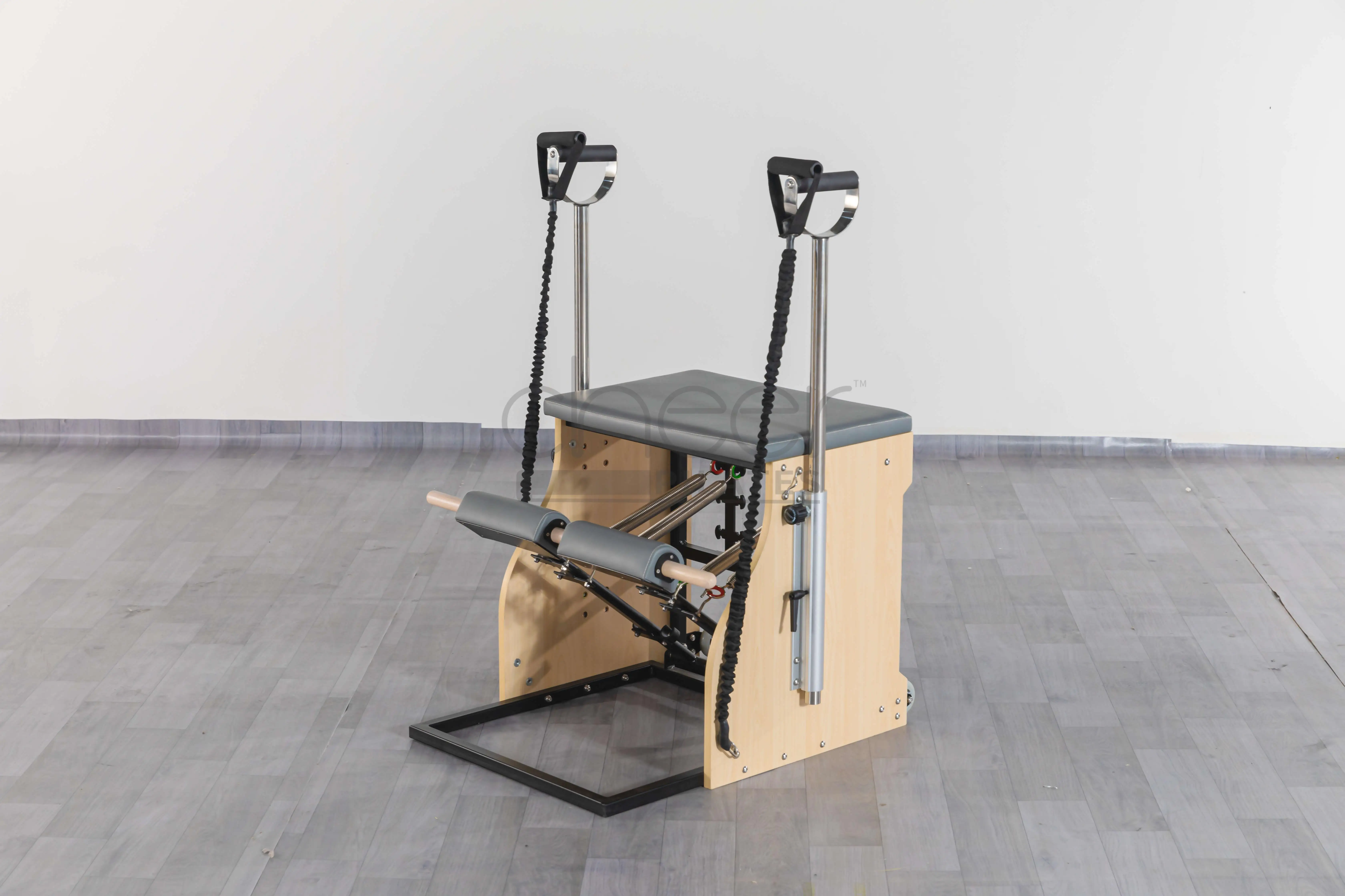 Professional Yoga Training Equipment Maple Wood Wunda Chair Pilates For Yogo Studio