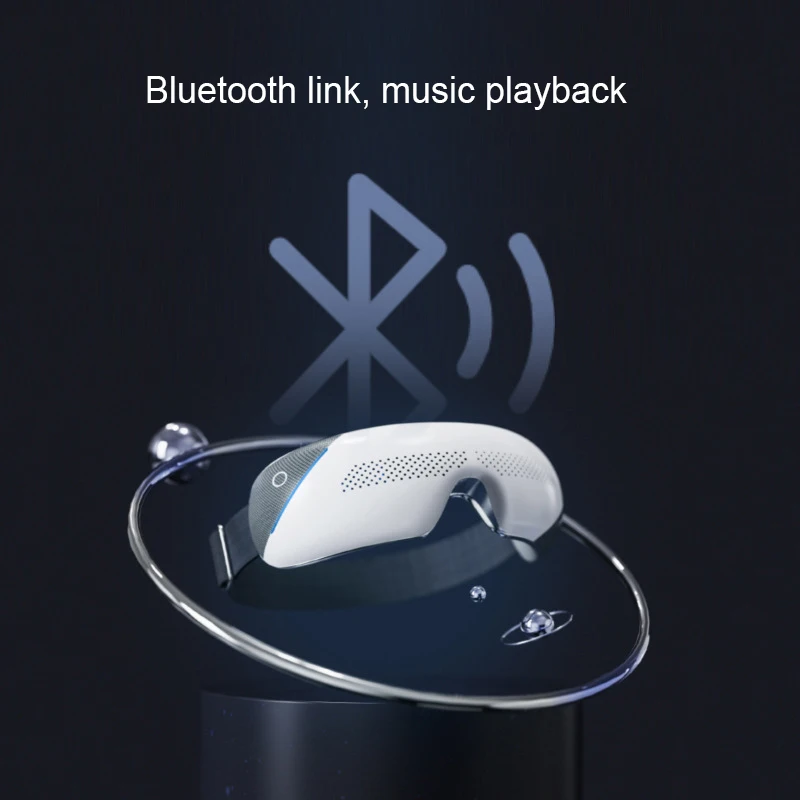 Wireless Air Pressure Vibration Eye Massager Heating Eye Massage With Music