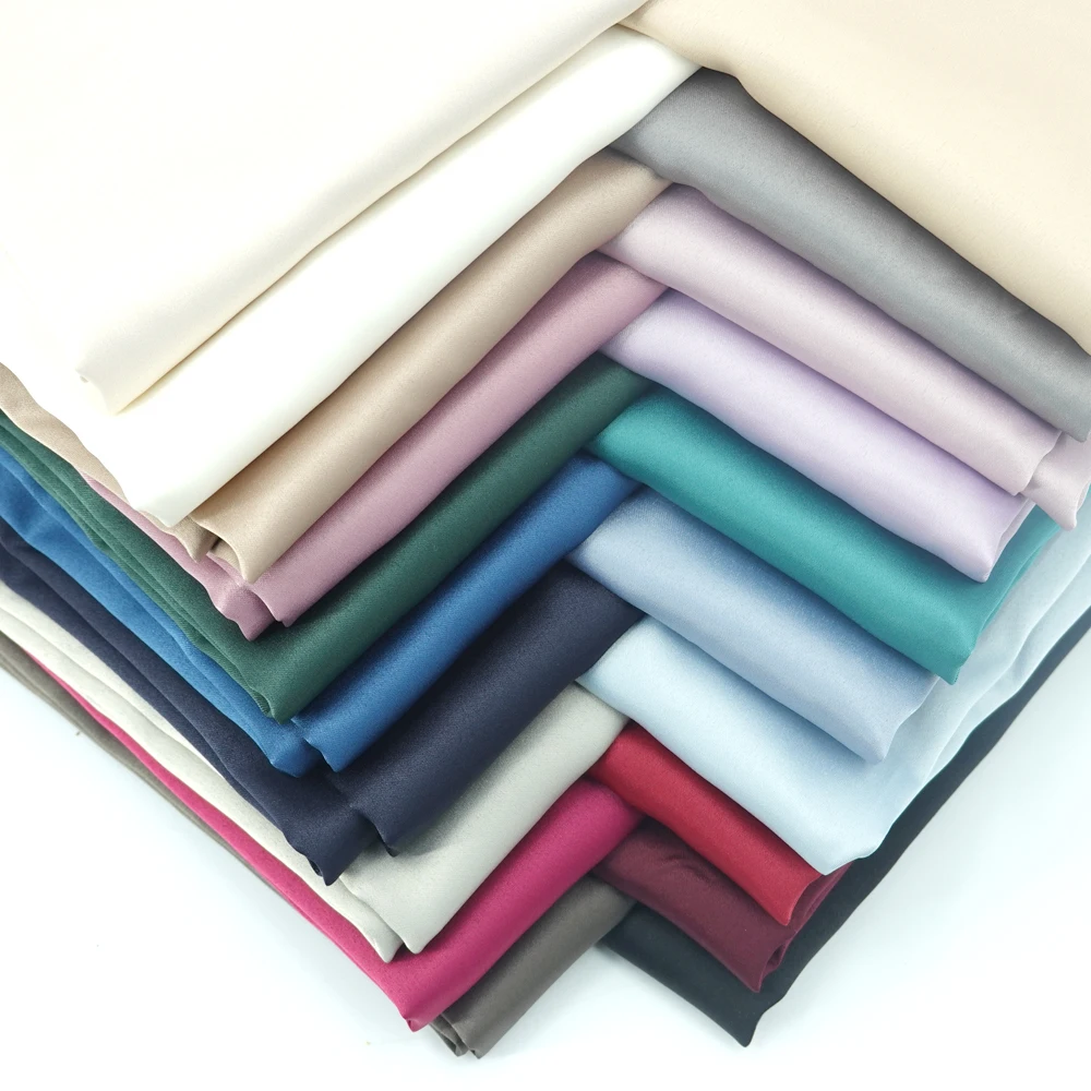 2021 Design Malaysia wholesale custom new style lady tudung  quality satin  plain hijab  mattin satin  bawal hijab