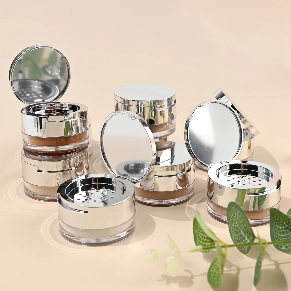 OEM Luxury Matte Finish Air Make Up Setting Powder Best Face Shimmer Loose Powder