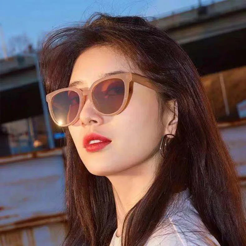 Vintage Womens Cat Eye Mirrored Reflective Lenses Oversized Cateyes Sunglasses Uv400 Lenses