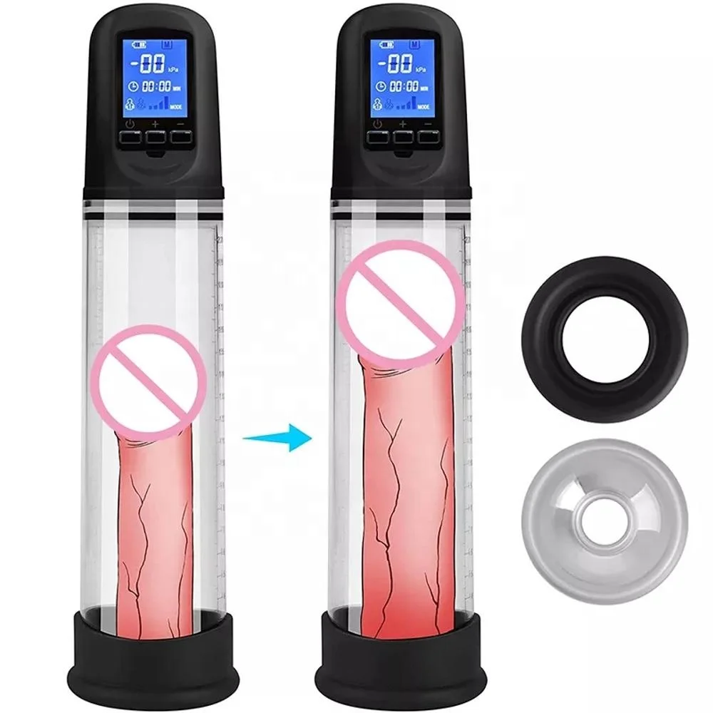 Penis Pump Penis Enlarger USB Rechargeable Electric Penis Enlargement Extender Vacuum Pump Sex Toys for Men