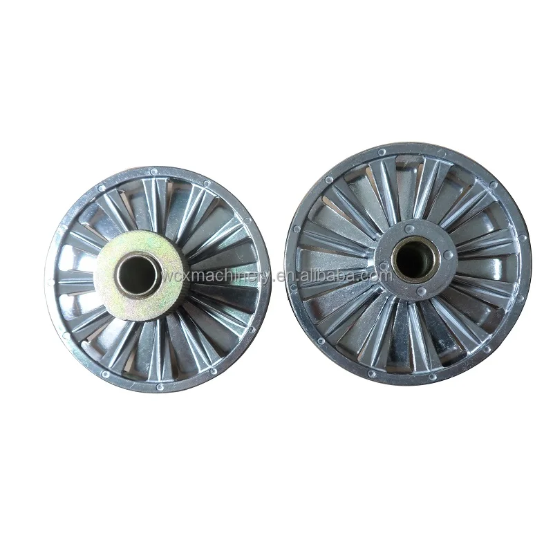 Needle loom spare parts of yarn feeding discs  jacquard loom accessories aluminum wheel