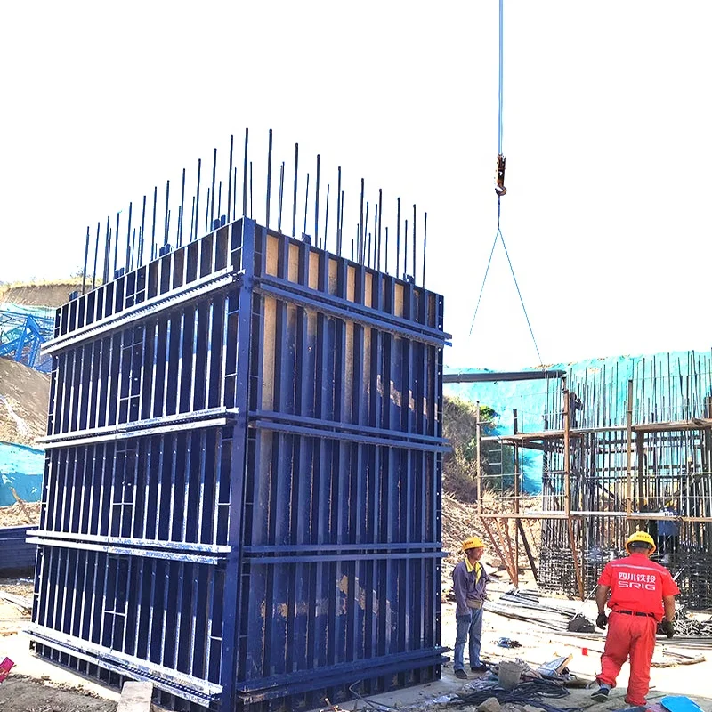 Китай Lianggong оптовая продажа индивидуальная многоразовая стальная опалубка Q235/355 для бетонного строительства по заводской